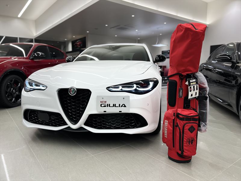 Alfa Romeo x CALLAWAY 2024 】コラボレーション キャディバック