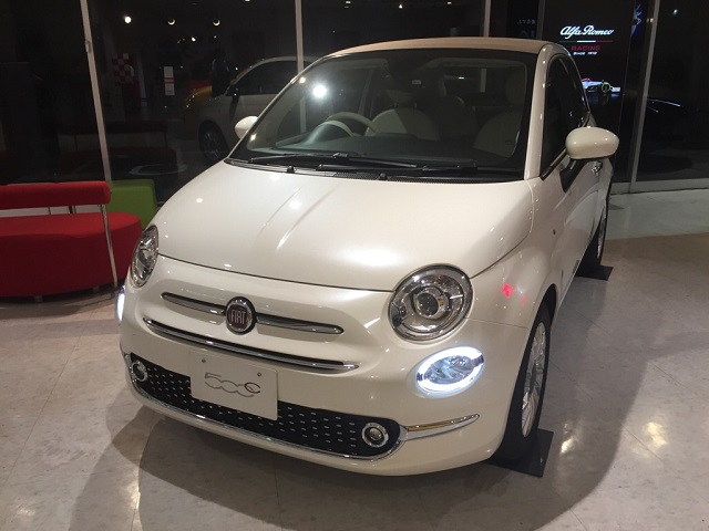 アイスホワイトの500C｜フィアット／アバルトつくばスタッフブログ