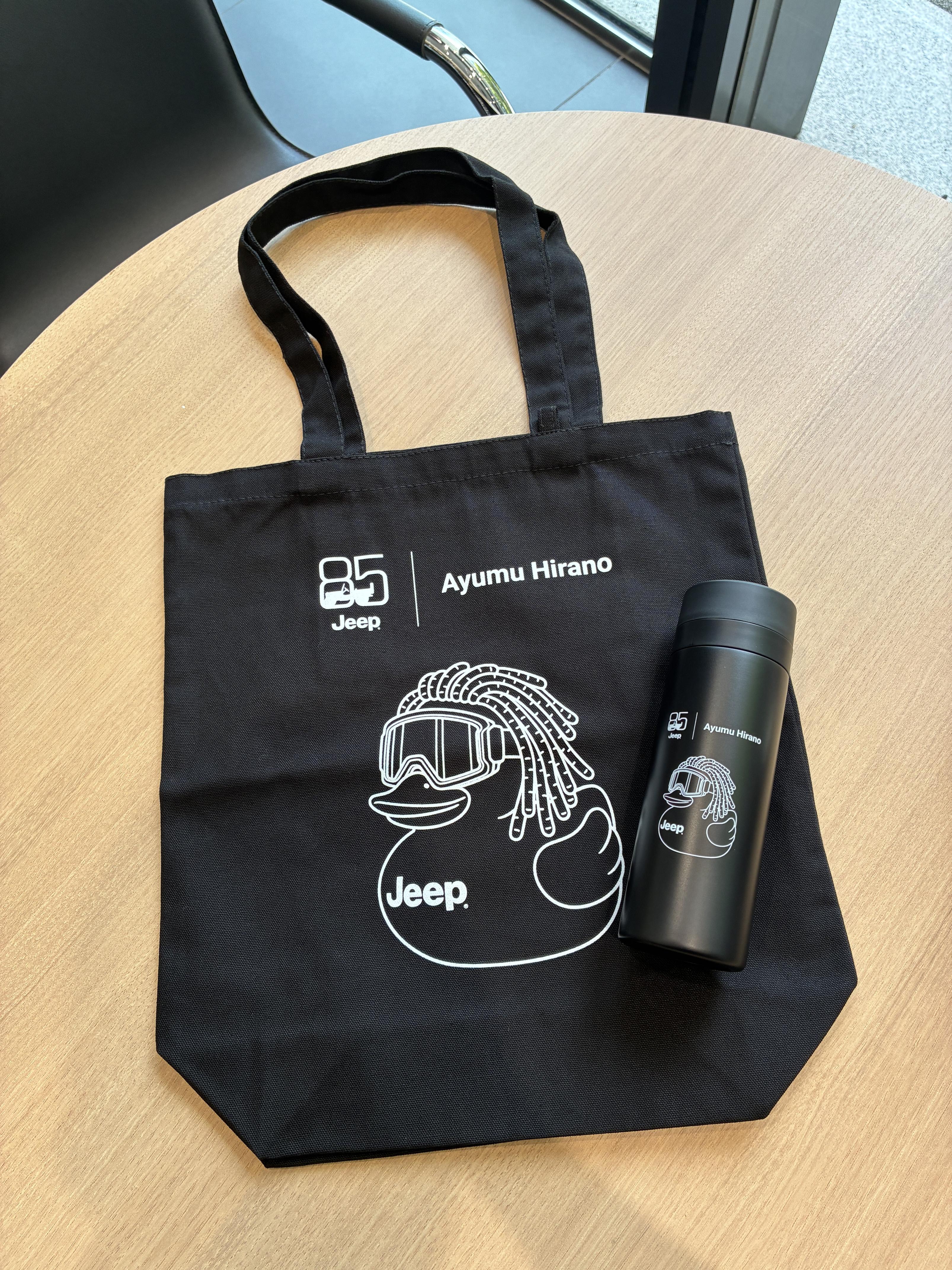 訳ありJeep RUBICON ダック トートバッグ 平野歩×JeepDack】 Meet Wrangler 試乗特典のお知らせ🎁｜ジープ横浜