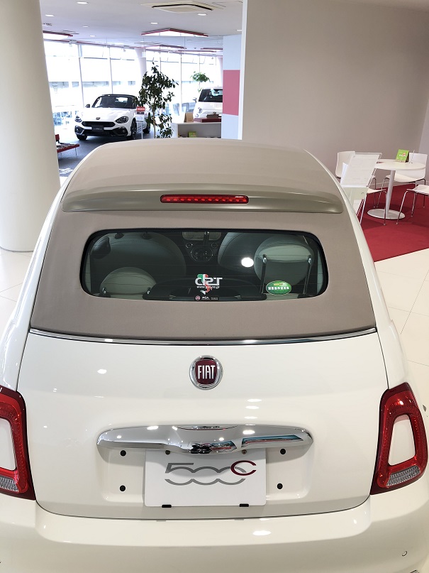 数量限定，豊富な [平成28年式] フィアット500C [オープンカー