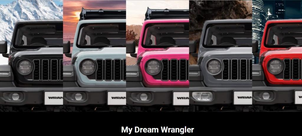 My Dream Wrangler　11/16～11/24フェア開催