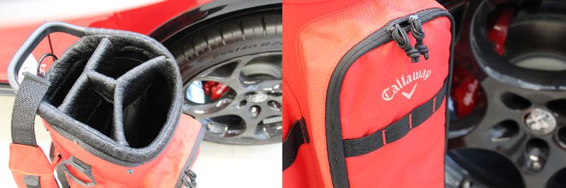 ☆新品☆アルファロメオ　キャディーバッグ Alfa Romeo×Callaway 純正 ゴルフ キャディーバッグ 2024
