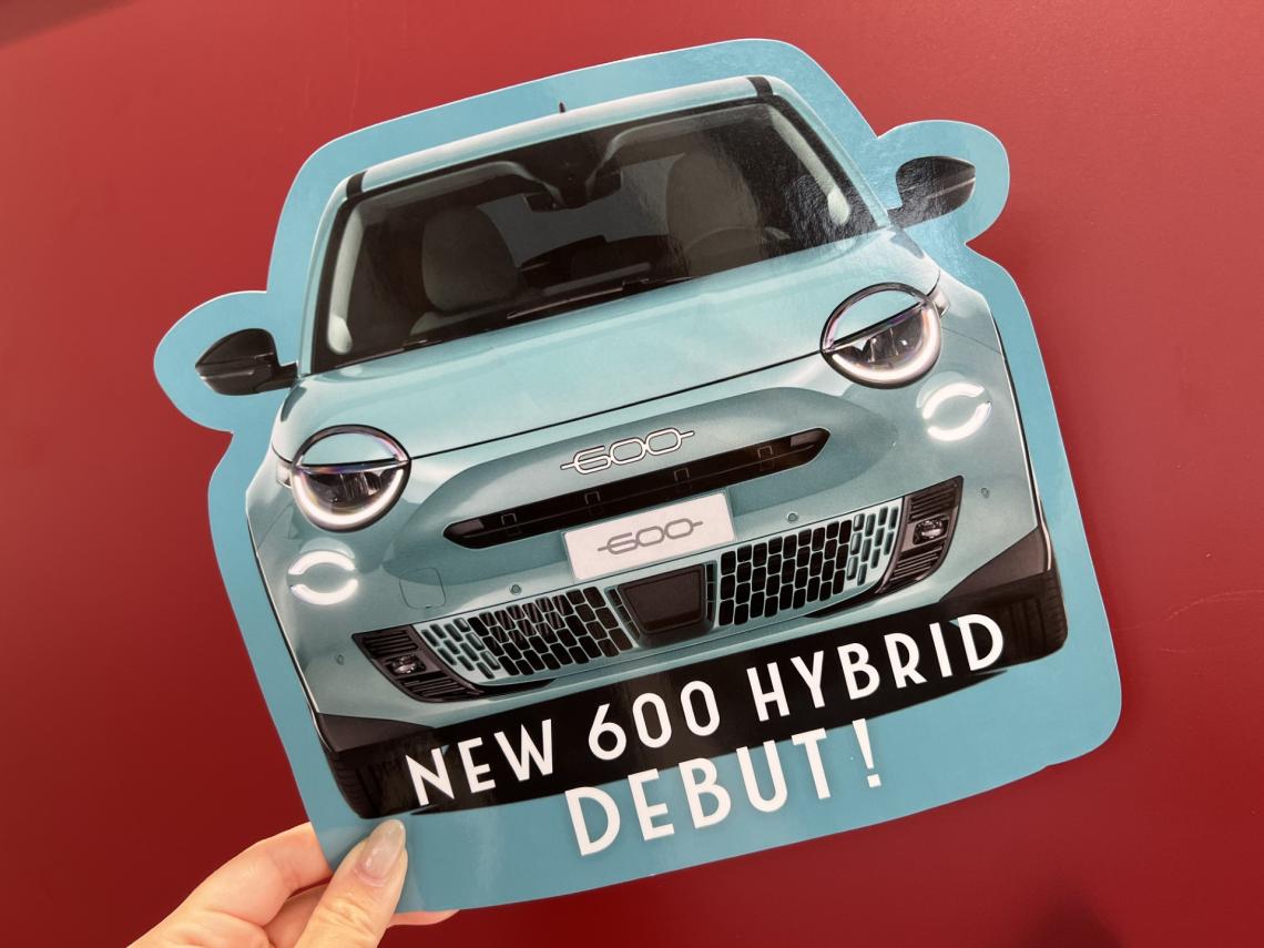もうすぐ600Hybridデビューです！