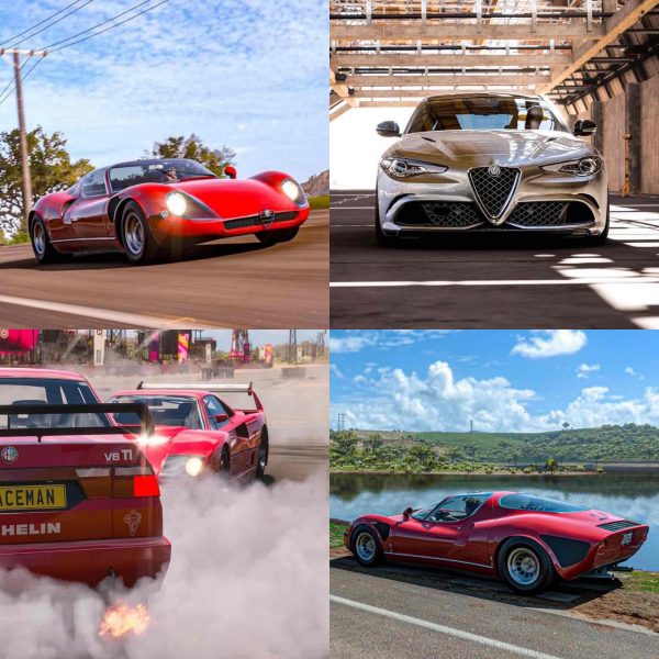 Alfa Romeoの名車たちがレーシングゲームに登場｜アルファ ロメオ高前