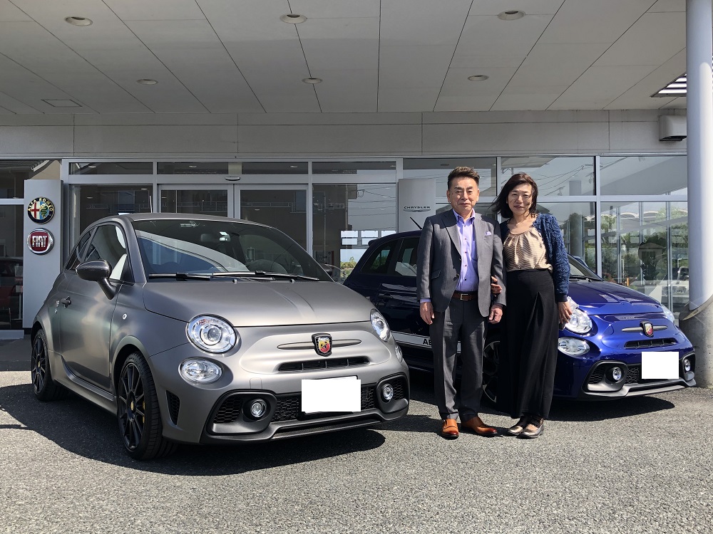 Abarth595 Momento 納車式 フィアット アバルト熊本スタッフブログ Fiat Abarth Official Dealer Site