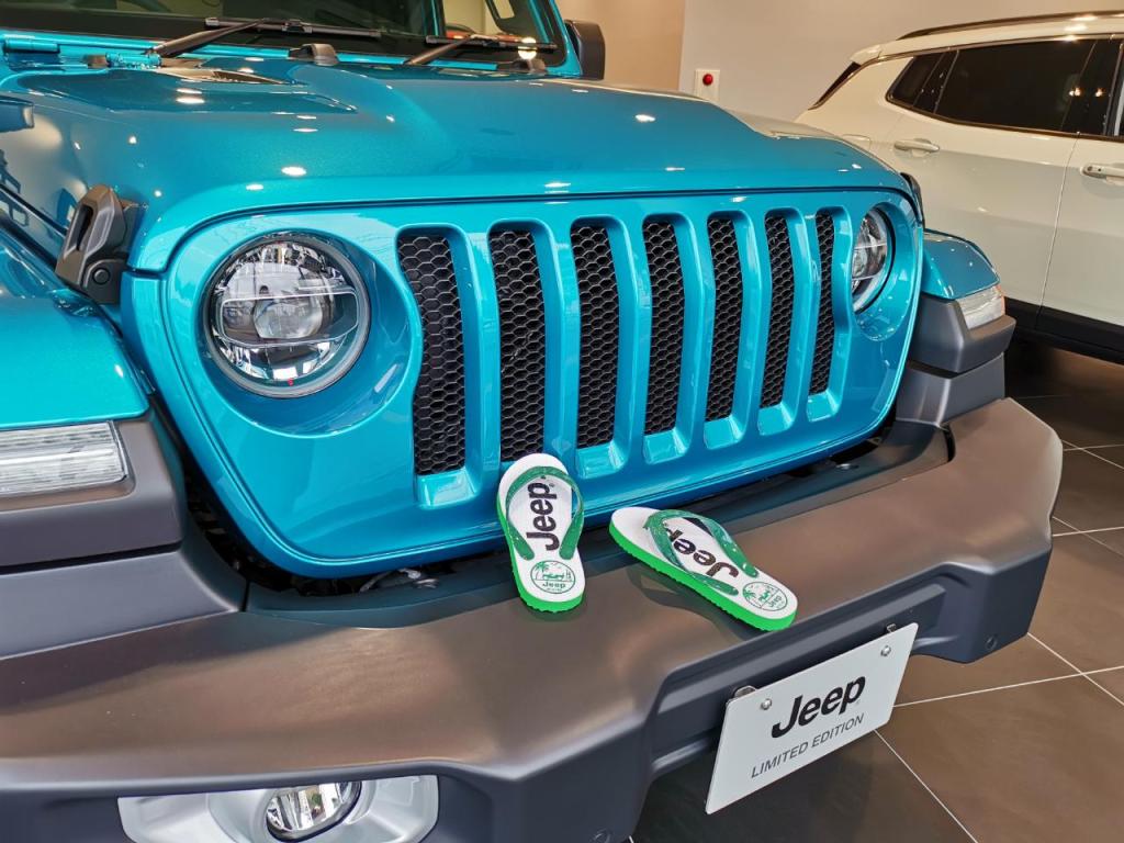 JEEP SPIRIT 軽量 ビーチサンダル ロゴ 無地 マジックテープ org.jpg