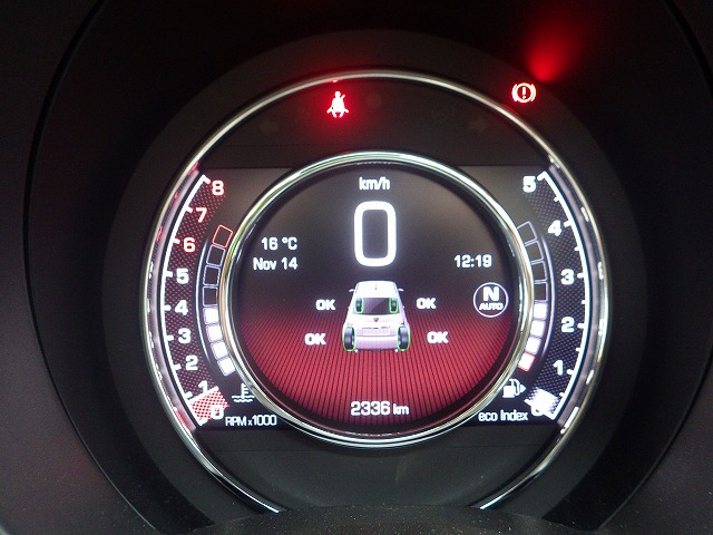 FIAT500 純正メーター