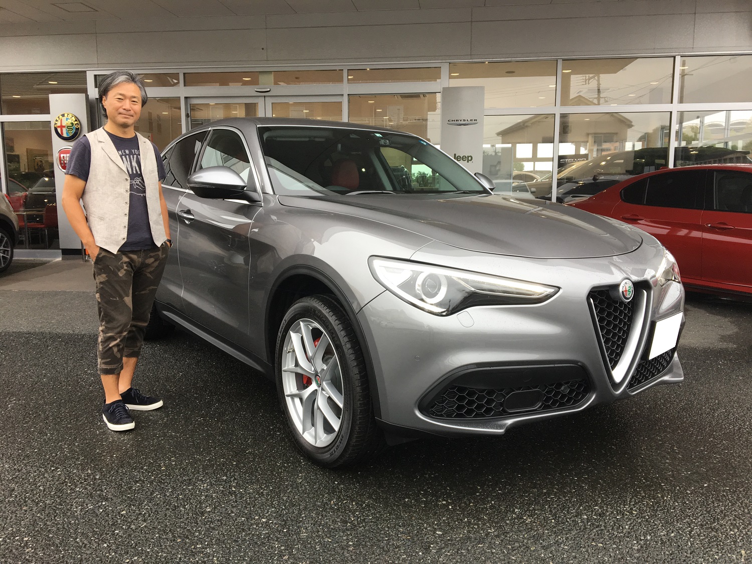 STELVIO FIRST EDITION ストロンボリグレー納車！｜アルファ ロメオ