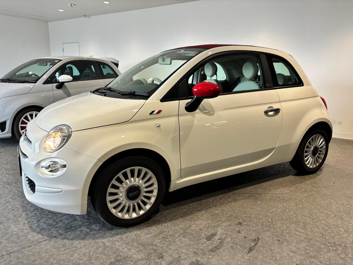 500C 1.2 Pop ボサノバホワイト 赤幌 中古車｜フィアット／アバルト