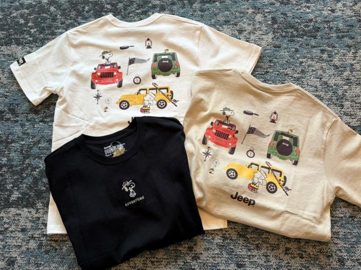 SNOOPY×Jeep Tシャツ