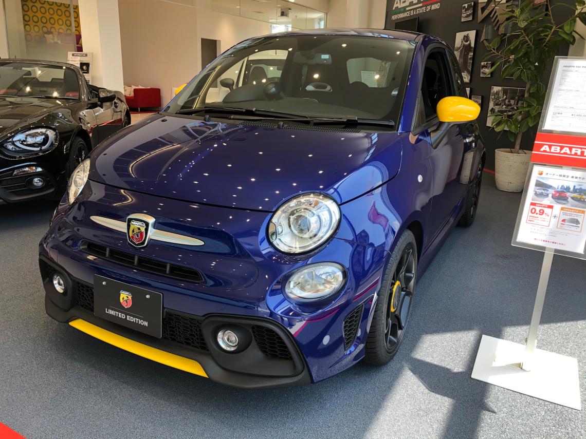 限定車abarth 595 595c Pista の詳細です フィアット アバルト福岡スタッフブログ Fiat Abarth Official Dealer Site