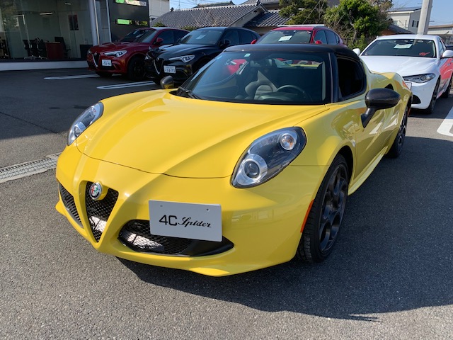 アルファ ロメオ ４c 試乗記 ラストオーダー受付中 アルファ ロメオ松本スタッフブログ Alfa Romeo Official Dealer Site