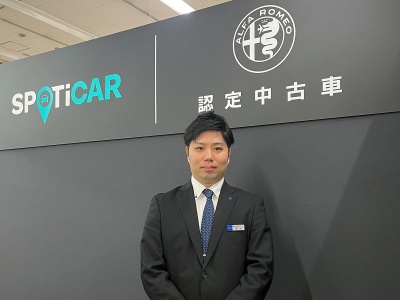 セールススタッフ 鈴木尊也