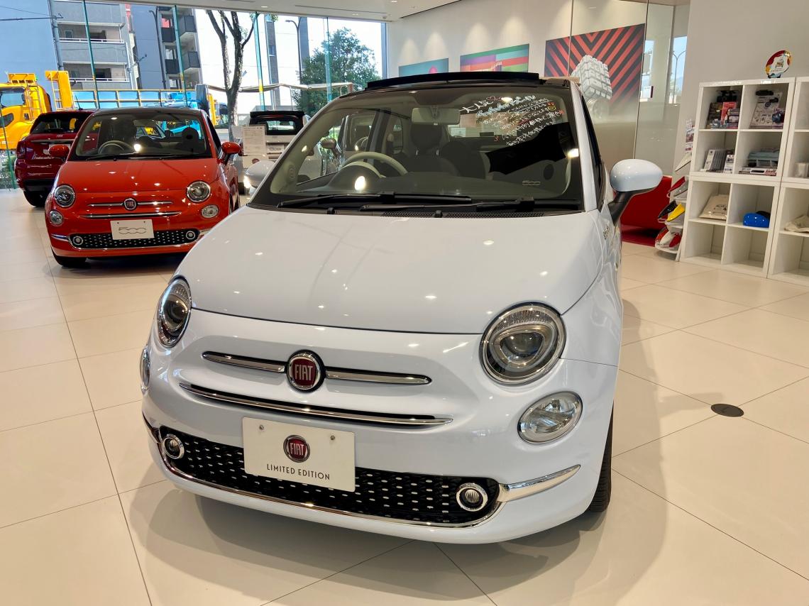 🩵FIAT 500 チャチャチャアズール🩵｜フィアット／アバルト大阪東スタッフブログ｜FIAT/ABARTH Official Dealer  Site