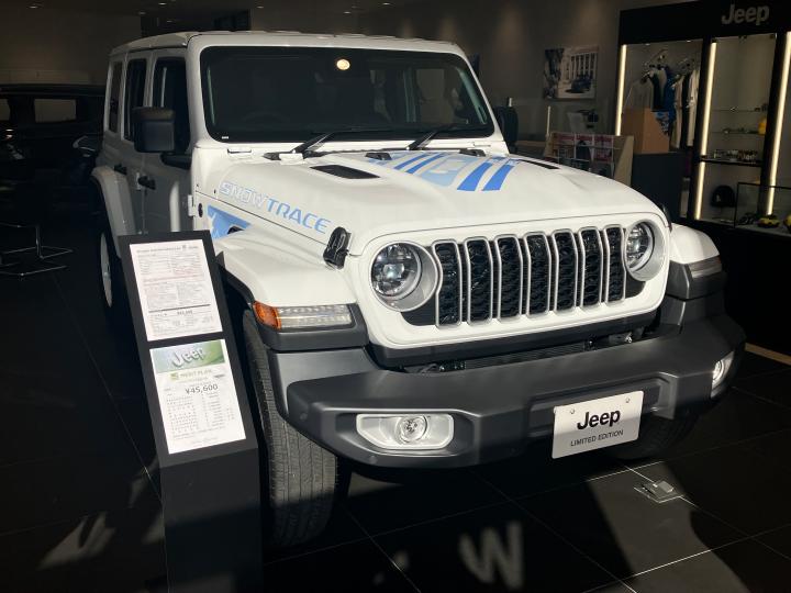 New Jeep Wrangler（JL） Snow Trace