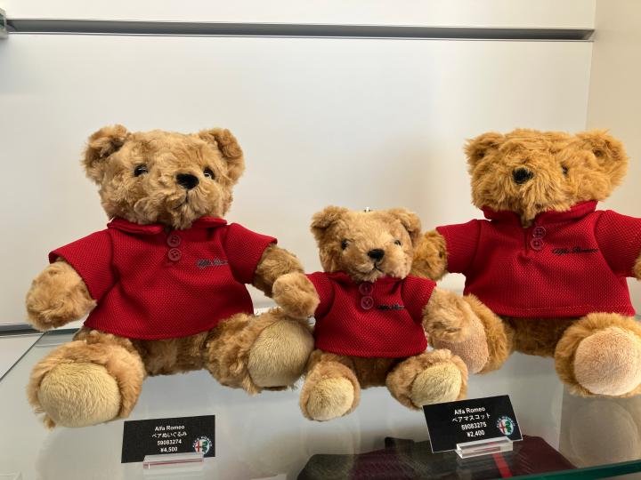 AlfaRomeo Bearぬいぐるみ＆マスコット