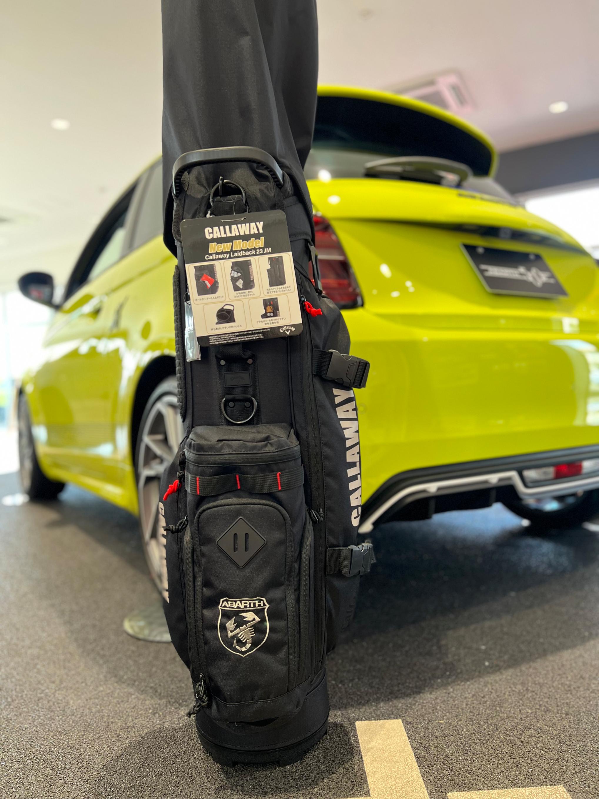 ABARTH × CALLAWAY ゴルフキャディーバッグ｜フィアット／アバルト熊本スタッフブログ｜FIAT/ABARTH Official  Dealer Site