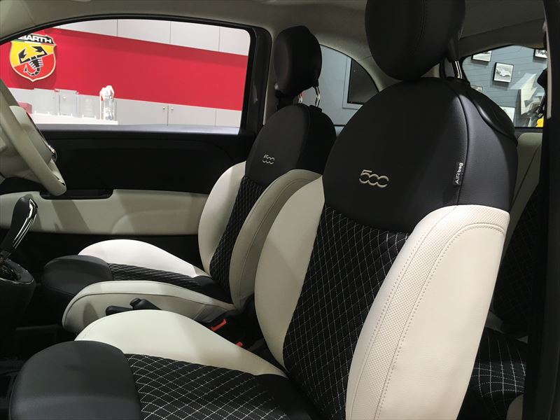 FIAT 500 Twin Air Dolcevita 】 内装のご案内です。｜フィアット