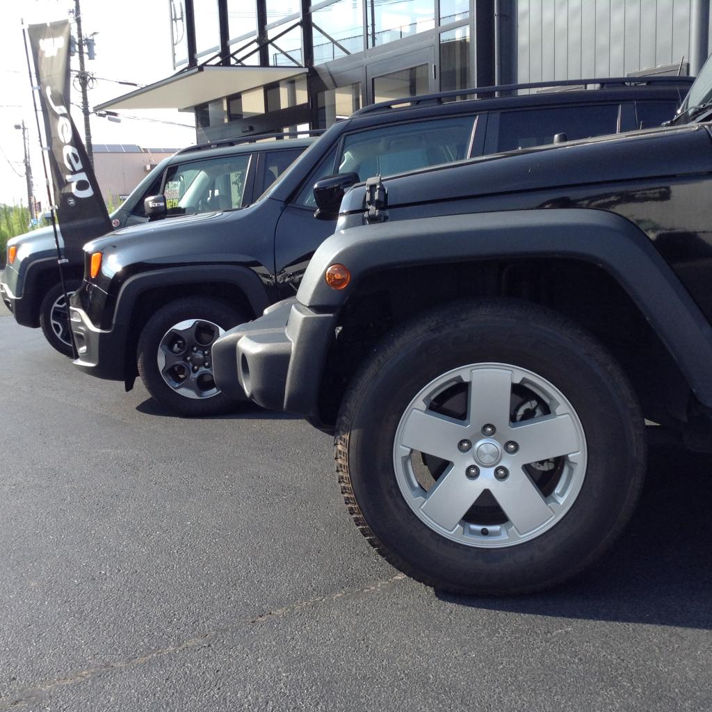 認定中古車続々入庫中 ジープ久留米スタッフブログ Jeep Official Dealer Site