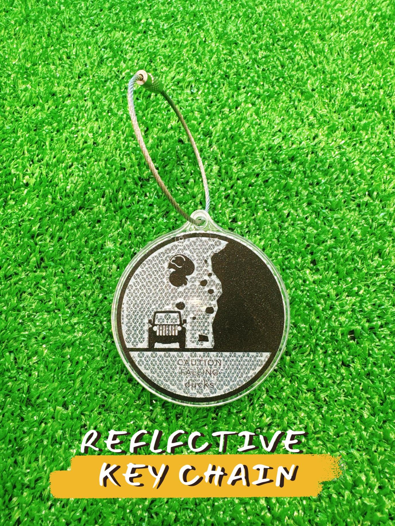 REFLECTIVE KEY CHAIN