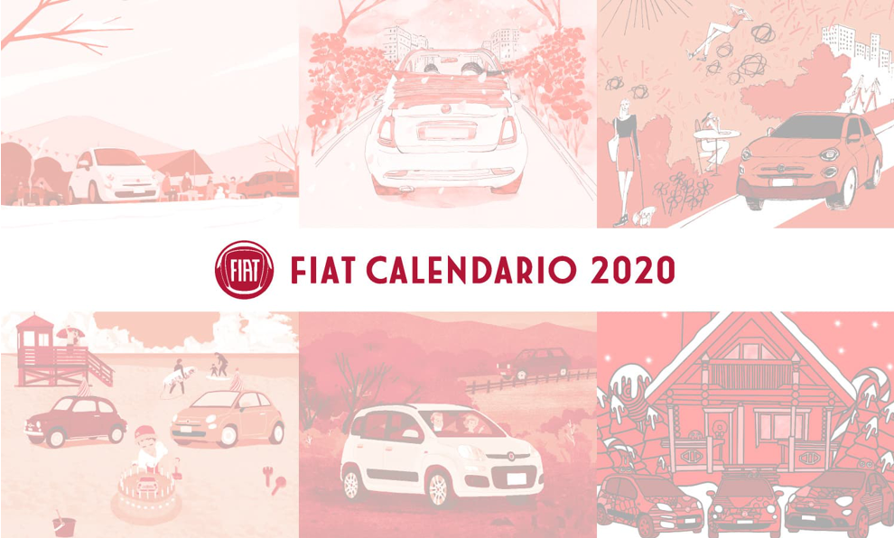 フィアットオリジナルカレンダーでおしゃれに決める フィアット アバルト堺スタッフブログ Fiat Abarth Official Dealer Site