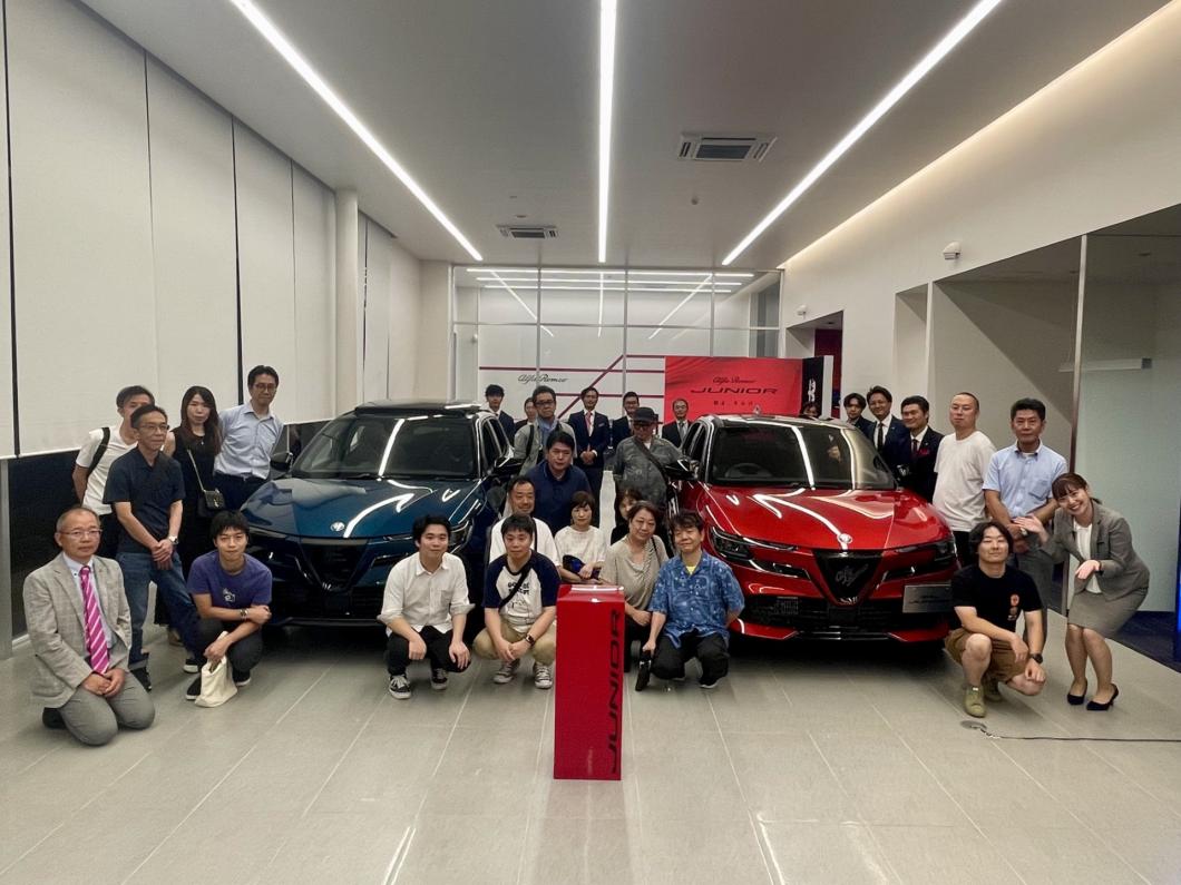 Alfa Romeo Junior アンヴェールセレモニー！！