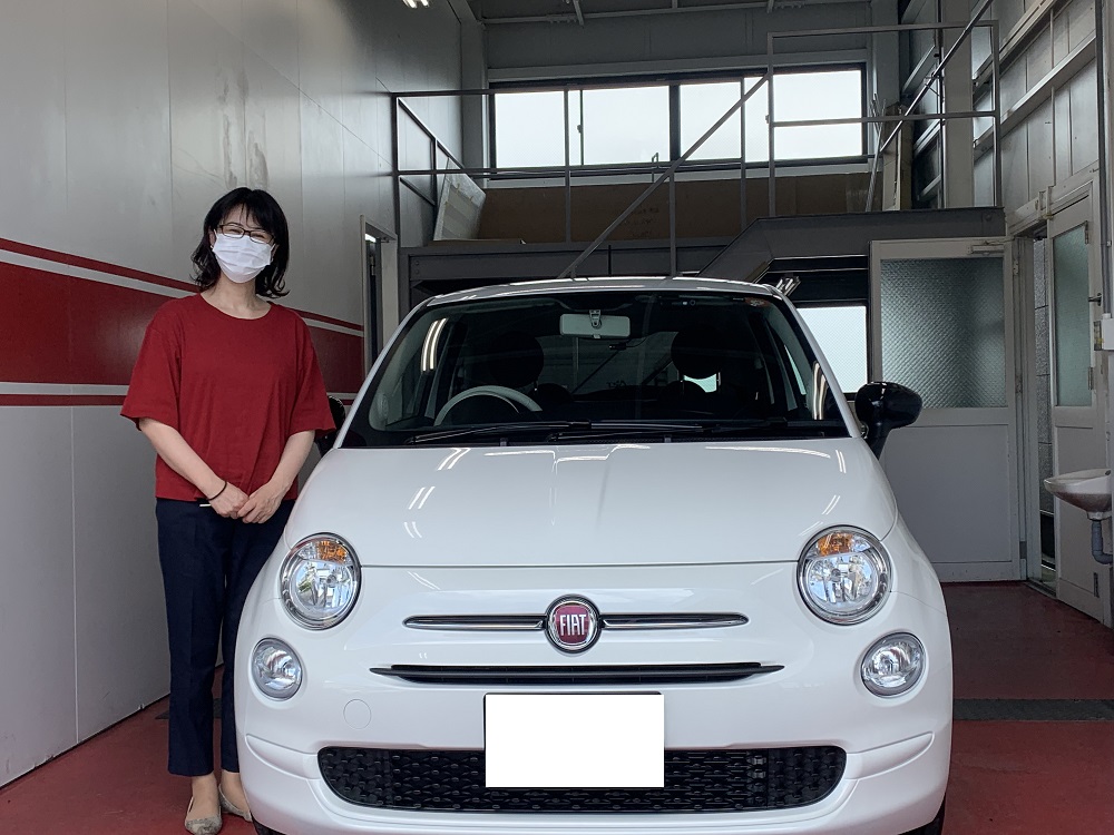 フィアット500 1 2 Cult ご納車式 フィアット アバルト熊本スタッフブログ Fiat Abarth Official Dealer Site