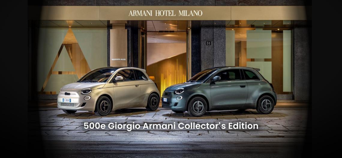 FIAT　500eの限定車がショールームに展示中！