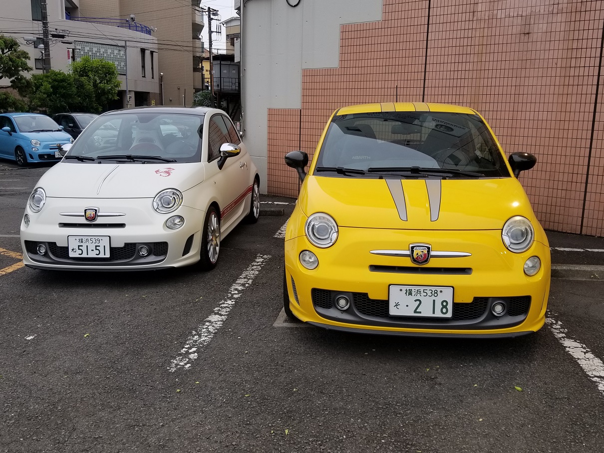 アバルト595 50th Anniversaryご納車です 株式会社gst